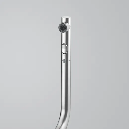 FRANKE Kchenarmatur Mythos Windows Edelstahl massiv V4A (316) mit Zugauslauf und Brausefunktion zur Vorfenstermontage versenkbar