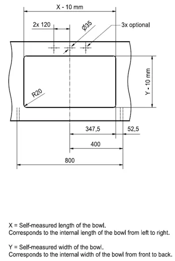 FRANKE Kchensple KubusX KXK 110-71 Keramik Fraceram Keramiksple / Unterbausple (Montage unter die APL) mit Siebkorb als Stopfenventil