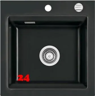 Systemceram KeraDomo KARA 51-BASIC Keramiksp�le / Einbausp�le in Standardfarben f�r die K�che