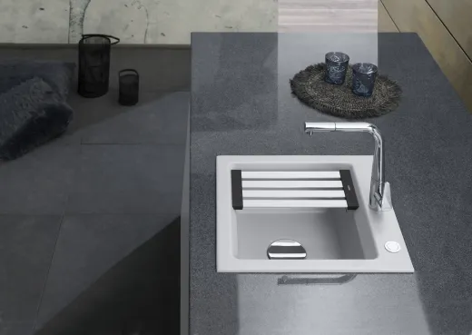 Systemceram KeraDomo KARA 51-BASIC Keramiksp�le / Einbausp�le in Standardfarben f�r die K�che