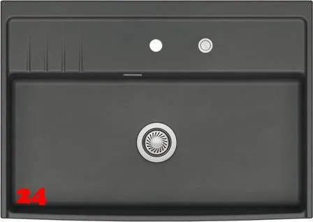 Systemceram KeraDomo KENTRO 90 PREMIUM Keramik Spülmodul / Spülstein in Sonderfarben Arbeitsplattentiefe 600mm Systemceram KeraDomo KENTRO 90 PREMIUM Keramik Spülmodul / Spülstein in Sonderfarben Arbeitsplattentiefe 600mm