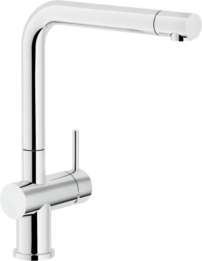 Systemceram KeraDomo K�chenarmatur Sila Chrom Einhebelmischer mit Festauslauf 360� schwenkbar Niederdruck🔌⚡