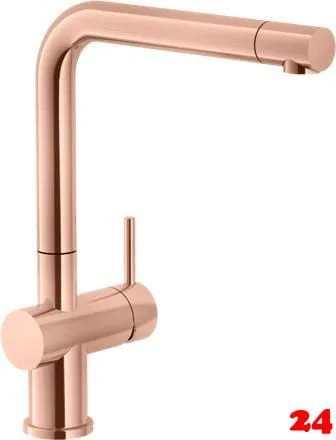 Systemceram KeraDomo K�chenarmatur Sila Kupfer PVD Einhebelmischer mit Festauslauf 360� schwenkbar Niederdruck🔌⚡