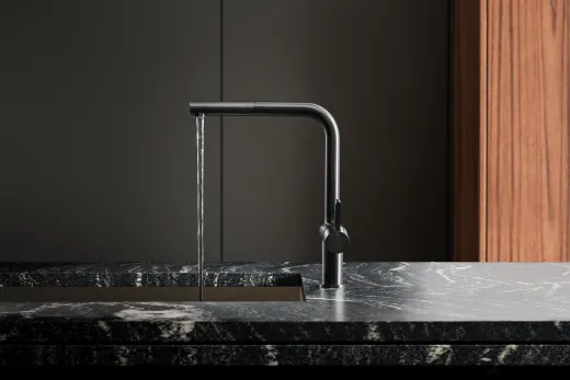 KWC K�chenarmatur Bevo E 10.531.643.700FL Einhebelmischer Edelstahl massiv Ber�hrungsloser Sensor opto-elektronisch gesteuert mit Batteriefach (3600005935)