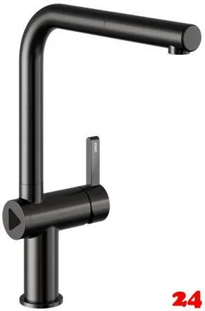 KWC K�chenarmatur Bevo E 10.531.643.751FL Einhebelmischer Industrial Black Ber�hrungsloser Sensor opto-elektronisch gesteuert mit Batteriefach (3600005936)