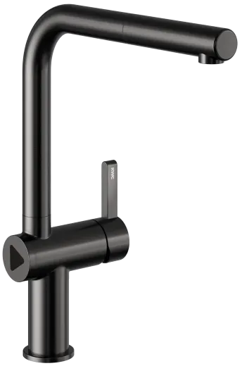 KWC K�chenarmatur Bevo E 10.531.643.751FL Einhebelmischer Industrial Black Ber�hrungsloser Sensor opto-elektronisch gesteuert mit Batteriefach (3600005936)