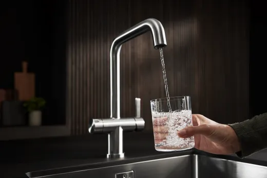 KWC K�chenarmatur ENIA E 10.591.602.700FL Einhebelmischer Edelstahl massiv V4A (316) Trinkwasser-Filterarmatur (3600009447)