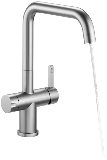 KWC K�chenarmatur ENIA E 10.591.602.700FL Einhebelmischer Edelstahl massiv V4A (316) Trinkwasser-Filterarmatur (3600009447)