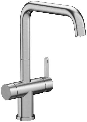 KWC K�chenarmatur ENIA E 10.591.612.700FL Einhebelmischer Edelstahl massiv V4A (316) 3-Wege Trinkwasser-Filterarmatur (3600009449)