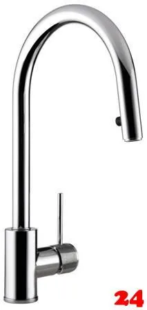 AQUA CUCINA� K�chenarmatur SF1 TEC 50006-00 Einhebelmischer Chrom mit Zugauslauf schwenkbar