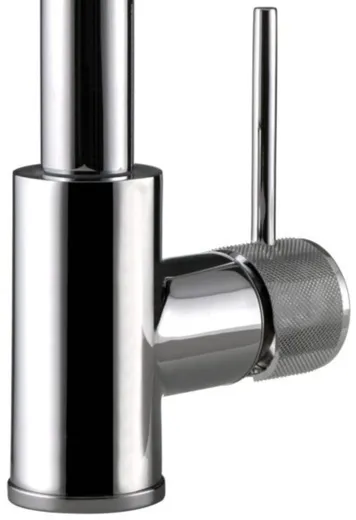 AQUA CUCINA� K�chenarmatur SF1 TEC 50006-S Einhebelmischer Mattschwarz mit Zugauslauf schwenkbar