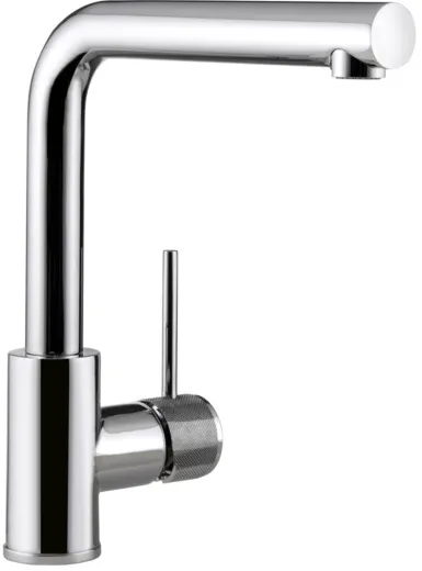 AQUA CUCINA� K�chenarmatur SF1 TEC 50001-00 Einhebelmischer Chrom mit Festauslauf schwenkbar