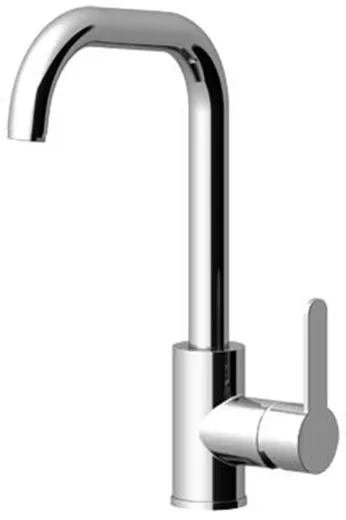 AQUA CUCINA� K�chenarmatur SF1 55505-00 Einhebelmischer Chrom mit U-Festauslauf schwenkbar