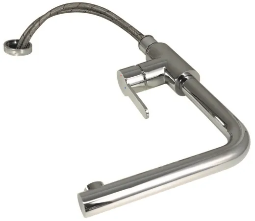 AQUA CUCINA� K�chenarmatur SF1 55519-00 Einhebelmischer Chrom mit Festauslauf f�r Vorfenstermontage