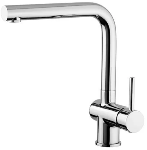 AQUA CUCINA� K�chenarmatur LAGO-S 45006-00 Einhebelmischer Chrom mit L-Festauslauf schwenkbar