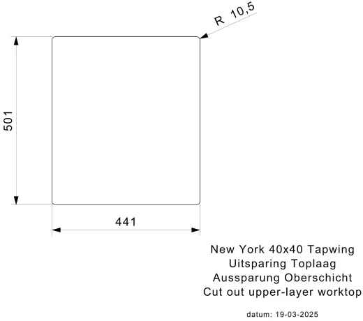 REGINOX K�chensp�le New York 40x40 (L) Comfort Hahnlochbank Einbausp�le Edelstahl Flachrand fl�chenb�ndig Siebkorb als Stopfenventil