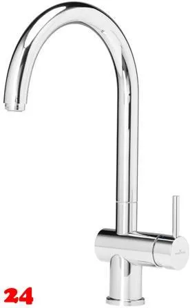 REGINOX K�chenarmatur Yampa Chrom (R31698) Einhebelmischer mit Festauslauf 360� schwenkbarer Auslauf