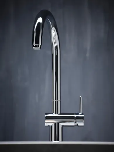 REGINOX K�chenarmatur Yampa Chrom (R31698) Einhebelmischer mit Festauslauf 360� schwenkbarer Auslauf