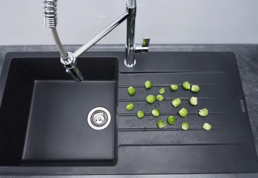 REGINOX K�chenarmatur Yukon Semi Pro Chrom (R31582) Einhebelmischer mit Pendelbrause umstellbar 360� schwenkbarer Auslauf