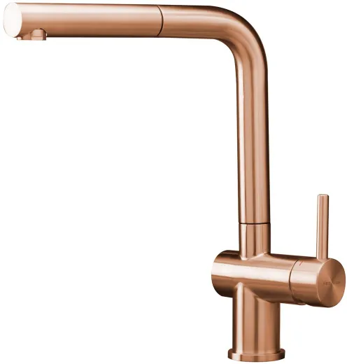 REGINOX K�chenarmatur Cedar II Copper PVD (R38789) Einhebelmischer mit Zugauslauf 360� schwenkbarer Auslauf