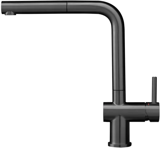 REGINOX K�chenarmatur Cedar II Gunmetal PVD (R38772) Einhebelmischer mit Zugauslauf 360� schwenkbarer Auslauf