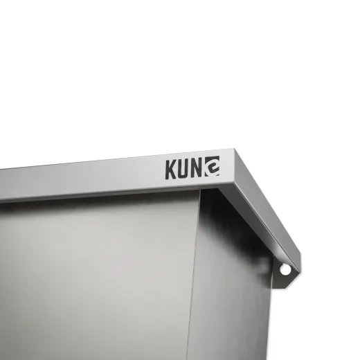 KUNe Arbeits-/ Mehrzweckbecken Alevum 45 KWB25-45 wandh�ngend gekantetes und geschwei�tes Ausgussbecken (Beckentiefe 250mm)