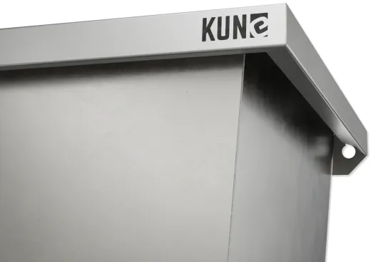 KUNe Arbeits-/ Mehrzweckbecken Alevum 65 KWB25-65 wandh�ngend gekantetes und geschwei�tes Ausgussbecken (Beckentiefe 250mm)