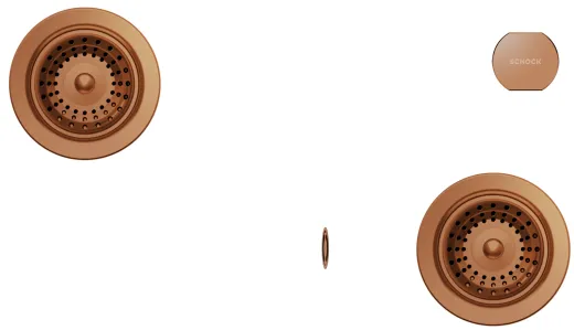 ❎ SCHOCK Kchensple Lotus C 150 Cristadur Nano-Granitsple / Ecksple mit Drehexcenter