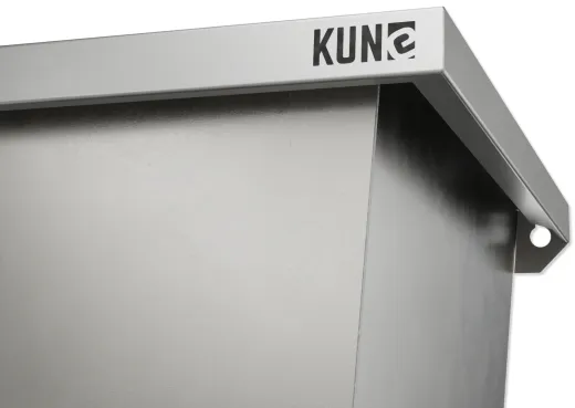 KUNe Arbeits-/ Mehrzweckbecken Alevum 85 KWB25-85 wandh�ngend gekantetes und geschwei�tes Ausgussbecken (Beckentiefe 250mm)