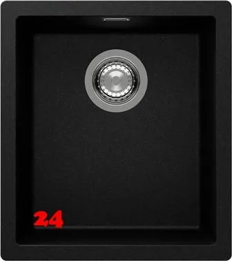 SCHOCK K�chensp�le Kaia N-100S Cristadur� Nano-Granitsp�le / Einbausp�le mit Drehexcenter