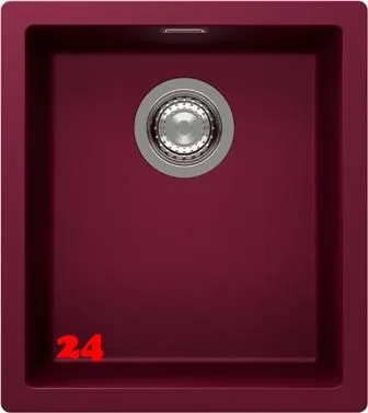 SCHOCK K�chensp�le Kaia N-100S-FB Cristadur� Nano-Granitsp�le fl�chenb�ndig mit Drehexcenter