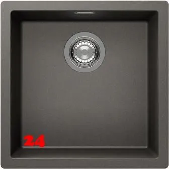 SCHOCK K�chensp�le Kaia N-100-FB Cristadur� Nano-Granitsp�le fl�chenb�ndig mit Drehexcenter