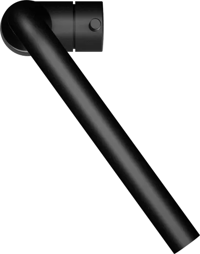 SCHOCK K�chenarmatur Keto Schwarz Einhebelmischer Oberfl�che: Cristadur� Farbe Puro mit Festauslauf 360� schwekbarer Auslauf
