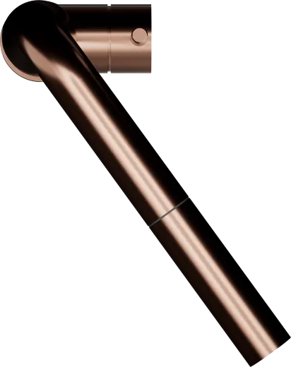 SCHOCK K�chenarmatur Keto Copper Einhebelmischer Oberfl�che: Kupferfarben mit Zugauslauf 180� schwenkbarer Auslauf