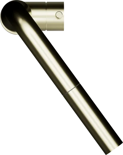 SCHOCK K�chenarmatur Keto White Gold Einhebelmischer Oberfl�che: Goldfarben mit Zugauslauf 180� schwenkbarer Auslauf