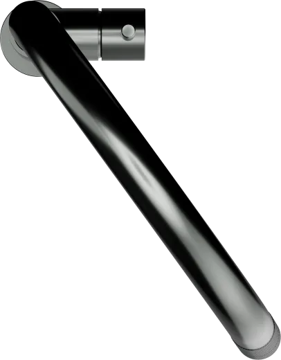 SCHOCK K�chenarmatur Talia Gunmetal Einhebelmischer / Sp�ltischarmatur Oberfl�che: Schwarz matt mit Zugauslauf mit verdeckter Auszugsbrause