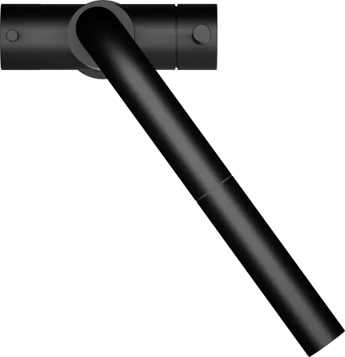 SCHOCK K�chenarmatur Vitus Schwarz mit Zugauslauf 3-Wege Trinkwasserfilter Armatur Oberfl�che: Cristadur� Farbe Puro 180� schwenkbarer Auslauf