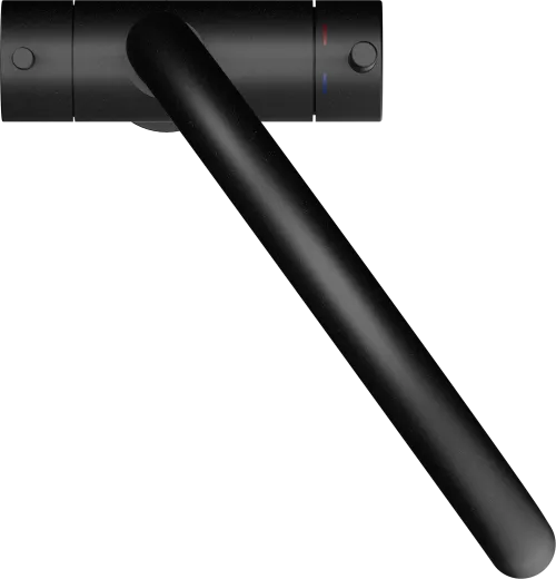 SCHOCK K�chenarmatur Ares Schwarz mit Festauslauf 3-Wege Trinkwasserfilter Armatur Oberfl�che: Cristadur� Farbe Puro 360� schwenkbarer Auslauf