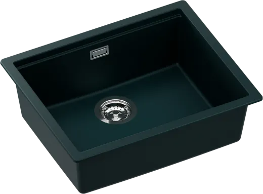 SCHOCK K�chensp�le Kiruna N-100L Cristadur� Nano-Granitsp�le Green Line mit Drehexcenter