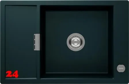 SCHOCK K�chensp�le Mono D-100XS Cristadur� Nano-Granitsp�le / Einbausp�le Green Line mit Drehexcenter