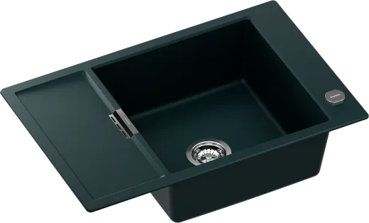SCHOCK K�chensp�le Mono D-100XS Cristadur� Nano-Granitsp�le / Einbausp�le Green Line mit Drehexcenter