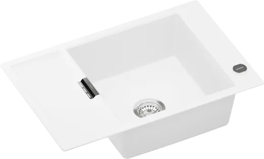 SCHOCK K�chensp�le Mono D-100XS Cristadur� Nano-Granitsp�le / Einbausp�le Green Line mit Drehexcenter