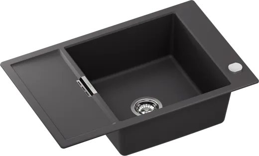 SCHOCK K�chensp�le Mono D-100XS Cristadur� Nano-Granitsp�le / Einbausp�le Green Line mit Drehexcenter