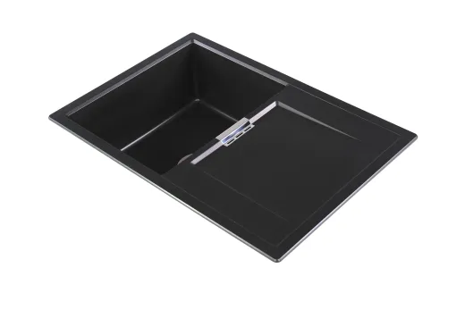 SCHOCK K�chensp�le Mono D-100S Cristadur� Nano-Granitsp�le / Einbausp�le Green Line mit Drehexcenter