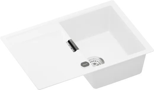SCHOCK K�chensp�le Mono D-100S Cristadur� Nano-Granitsp�le / Einbausp�le Green Line mit Drehexcenter