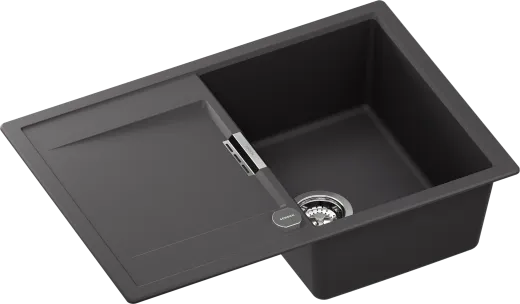 SCHOCK K�chensp�le Mono D-100S Cristadur� Nano-Granitsp�le / Einbausp�le Green Line mit Drehexcenter