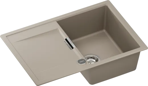 SCHOCK K�chensp�le Mono D-100S Cristadur� Nano-Granitsp�le / Einbausp�le Green Line mit Drehexcenter
