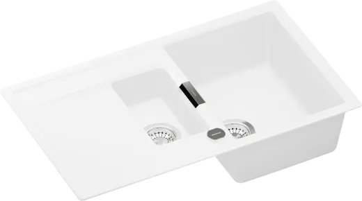 SCHOCK K�chensp�le Mono D-150 Cristadur� Nano-Granitsp�le / Einbausp�le Green Line mit Drehexcenter