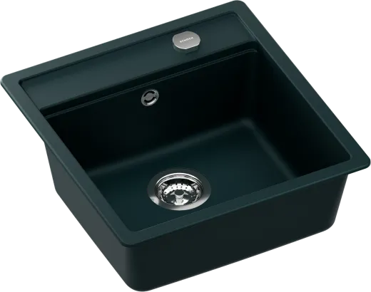 SCHOCK K�chensp�le Mono N-100S Cristadur� Nano-Granitsp�le / Einbausp�le Green Line mit Drehexcenter