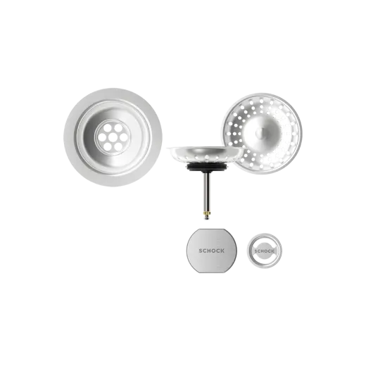 SCHOCK K�chensp�le Mono N-100S Cristadur� Nano-Granitsp�le / Einbausp�le Green Line mit Drehexcenter